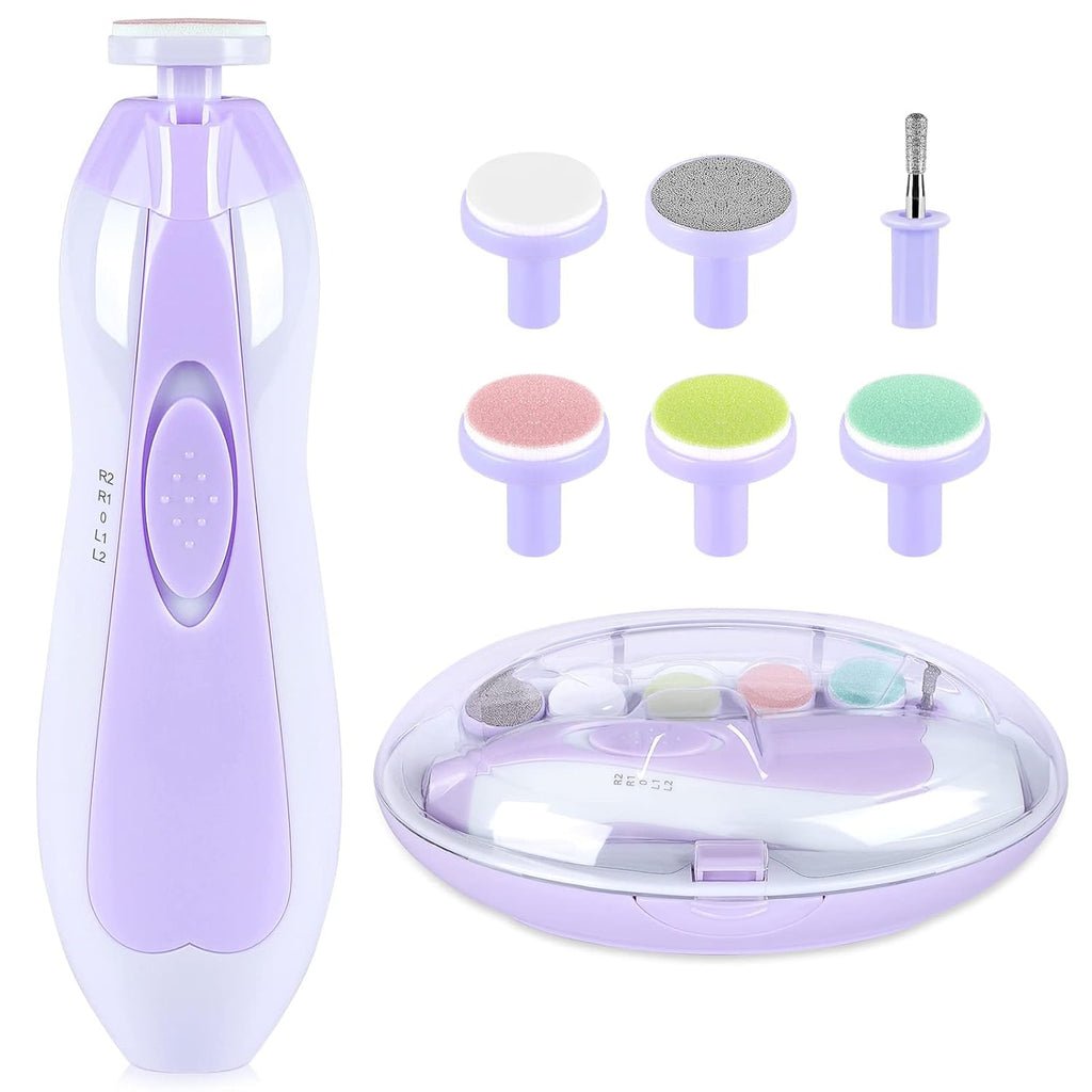 Electric Baby Nail Trimmer & Grooming Kit