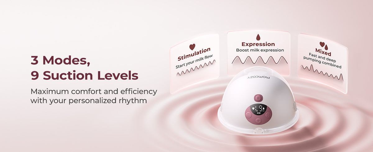 Momcozy M5™ Hands-Free App-Controlled Wearable Breast Pump (2-Pack)