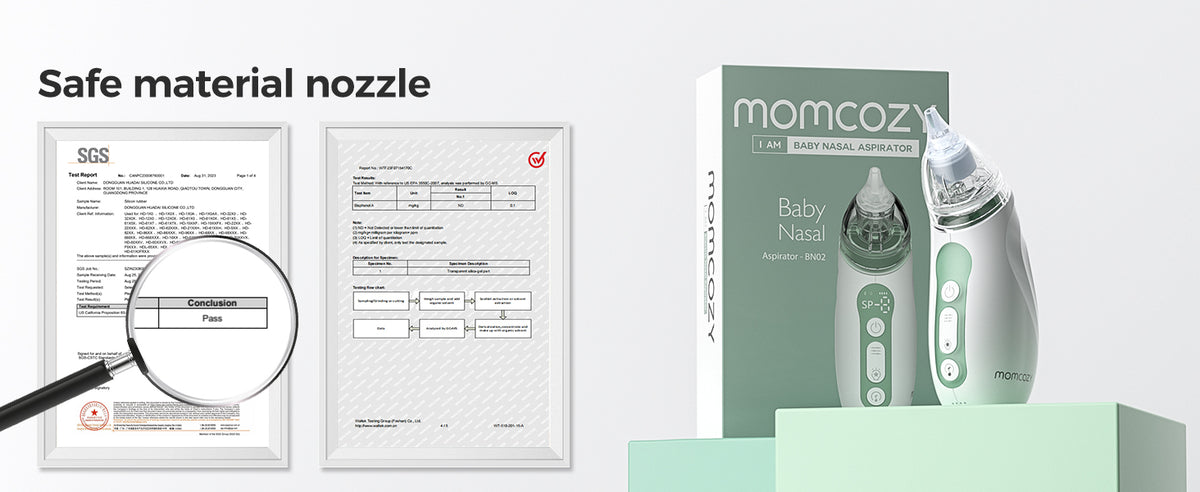 Momcozy™ Electric Nasal Aspirator with Soothing Lights & Music