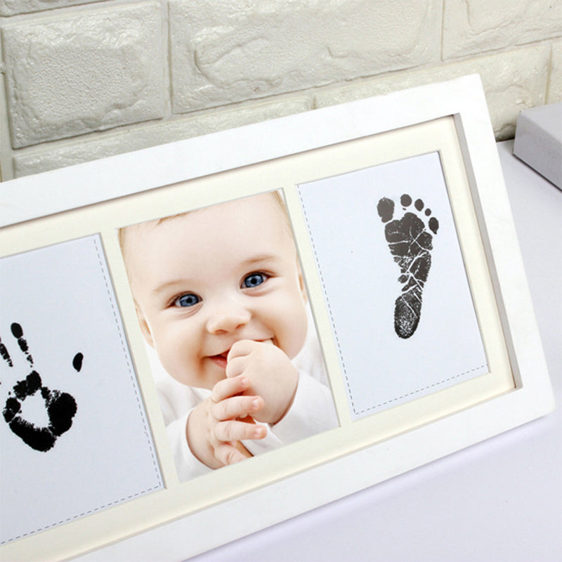 Baby Handprint & Footprint Photo Frame Kit