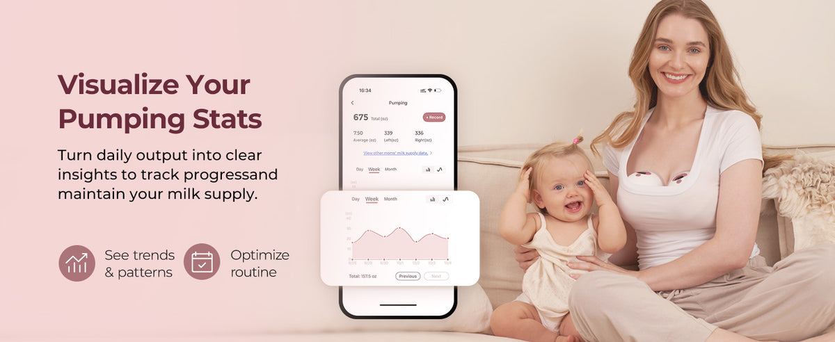 Momcozy M5™ Hands-Free App-Controlled Wearable Breast Pump (2-Pack)