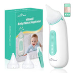 Electric Baby Nasal Aspirator with iOS & Android App-Controlled Camera