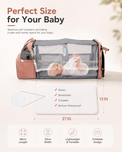 MamaGo™ Large Capacity Mommy Diaper Bag