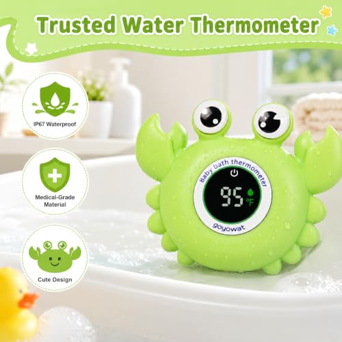 CrabbySafe™ Baby Bath & Room Thermometer