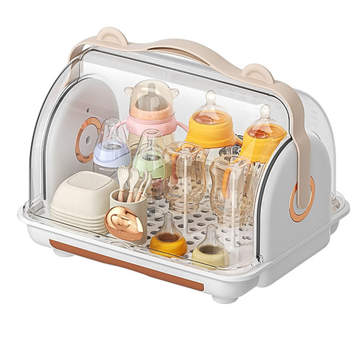 CleanNest™ Baby Bottle Drying & Storage Station