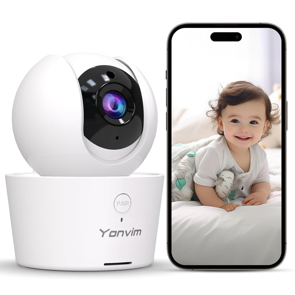 WatchNest™ 2K Smart Baby Monitor