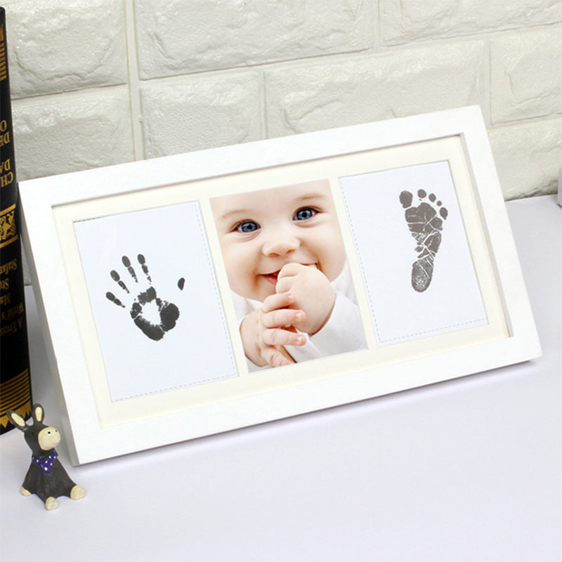 Baby Handprint & Footprint Photo Frame Kit