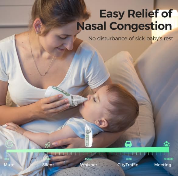 Momcozy™ Electric Nasal Aspirator with Soothing Lights & Music