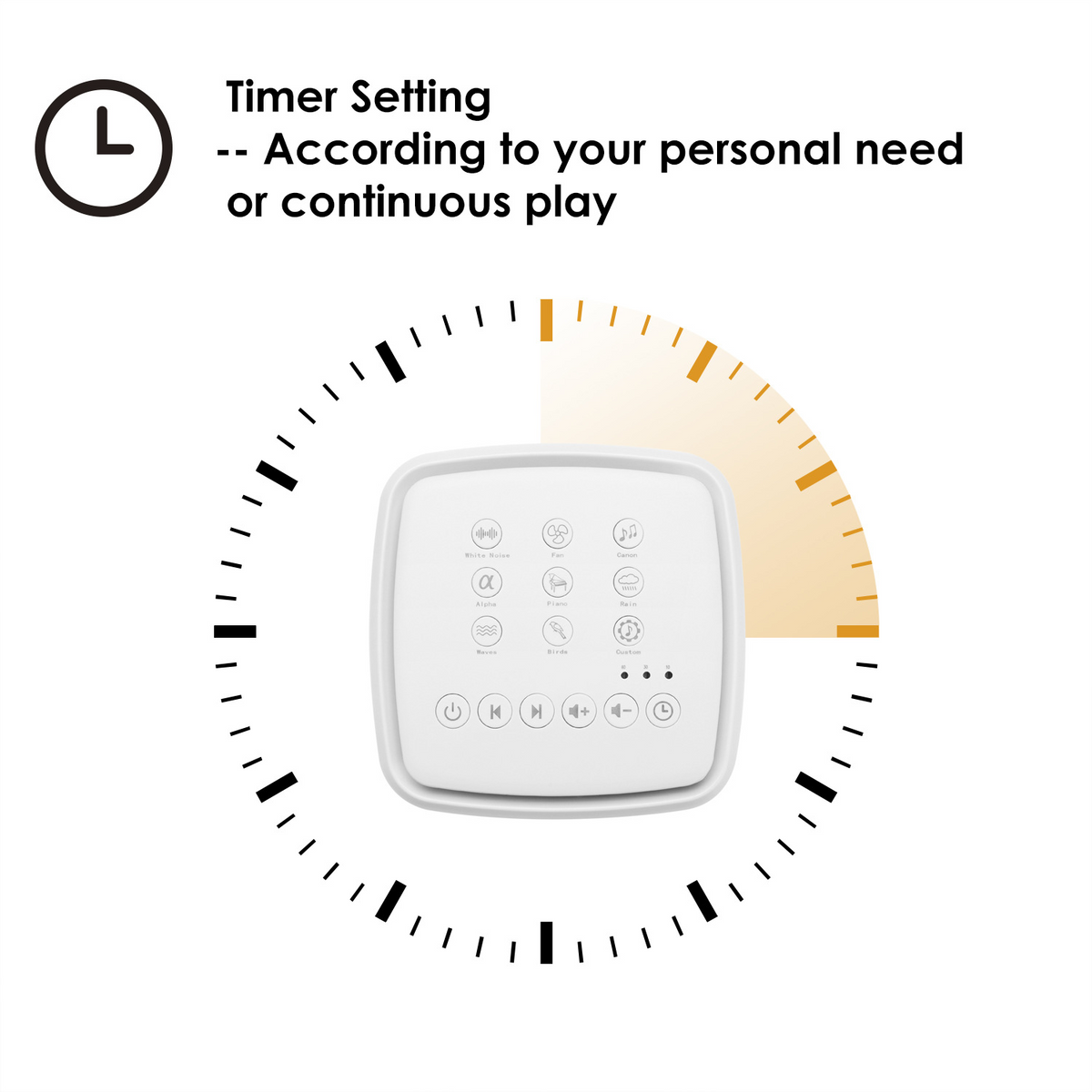 DreamTunes™ White Noise Machine