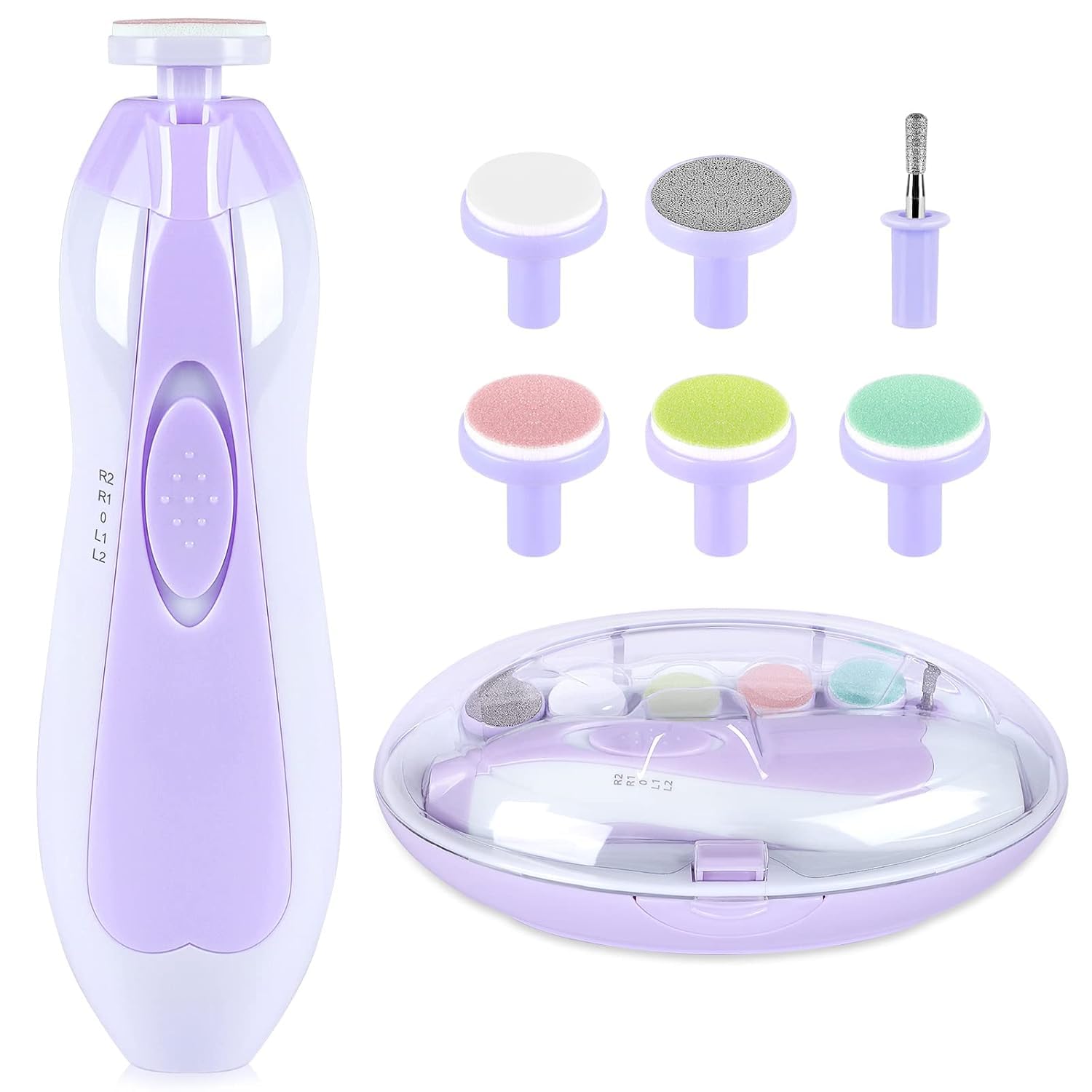 Electric Baby Nail Trimmer & Grooming Kit
