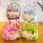 Crown Baby Learning Chair Plush Sofa for Infants