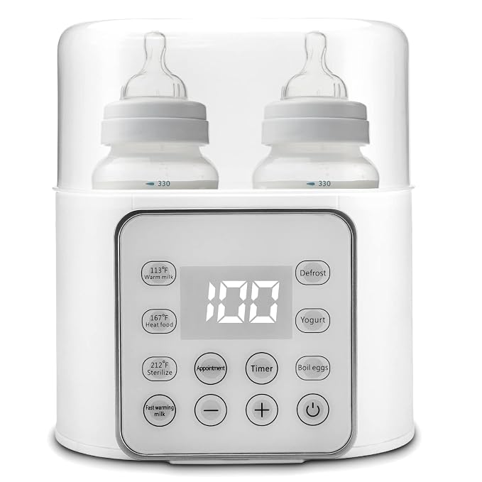 WarmNest™ 13-in-1 Smart Baby Bottle Warmer
