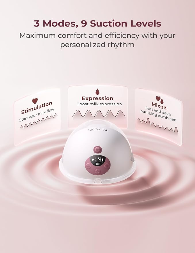 Momcozy M5™ Hands-Free App-Controlled Wearable Breast Pump (2-Pack)