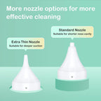 Electric Baby Nasal Aspirator with iOS & Android App-Controlled Camera