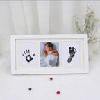 Baby Handprint & Footprint Photo Frame Kit