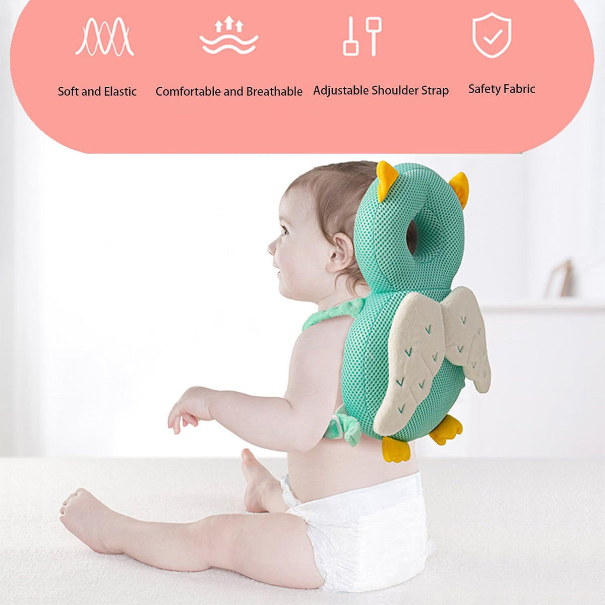 SafeSteps™ Baby Head Protection Backpack