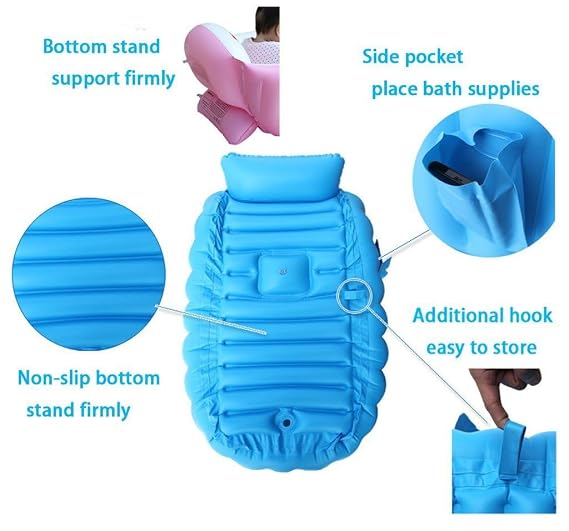 SplashNest™ Inflatable Baby Bath Tub