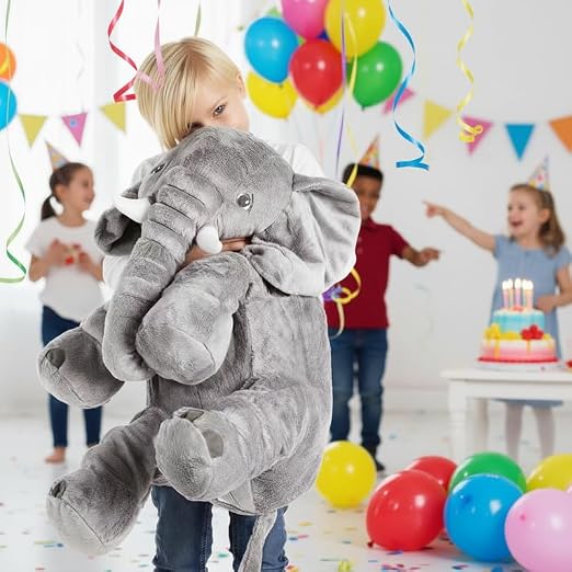 SnuggleEle™ Giant Elephant Plush Pillow