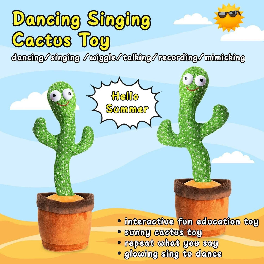 Dancing & Talking Cactus Plush Toy