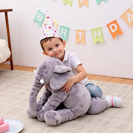SnuggleEle™ Giant Elephant Plush Pillow