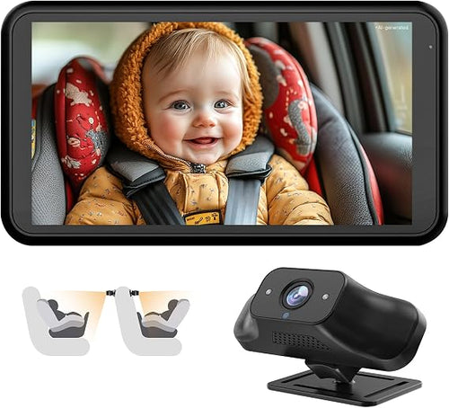 Babyvue™ HD Baby Car Camera Monitor