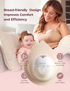 Momcozy M5™ Hands-Free App-Controlled Wearable Breast Pump (2-Pack)