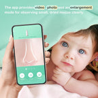 Electric Baby Nasal Aspirator with iOS & Android App-Controlled Camera