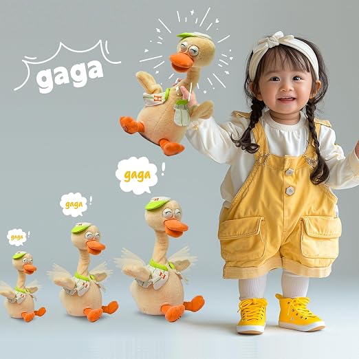 QuackyTunes™ Talking & Dancing Duck Plush Toy