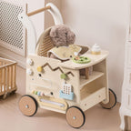 TinySteps™ Wooden Baby Walker & Activity Center