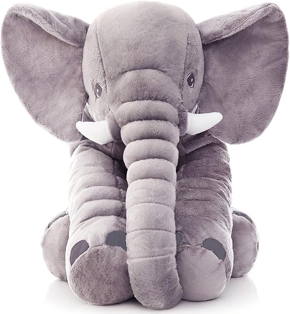 SnuggleEle™ Giant Elephant Plush Pillow
