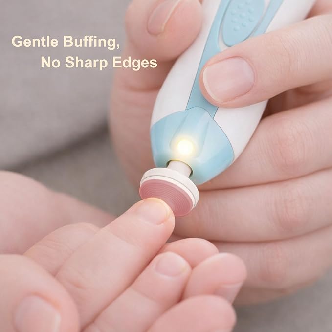 GentleTrim™ Electric Baby Nail Trimmer & Grooming Kit