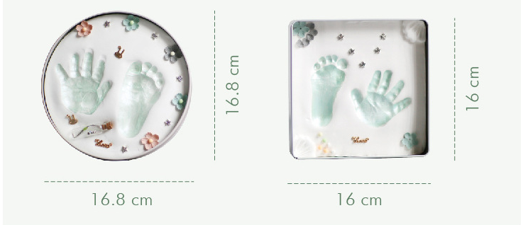 DIY Baby Handprint & Footprint Keepsake Kit