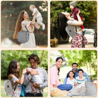 CozyNest™ Portable Travel Bassinet with Mosquito Net & Canopy