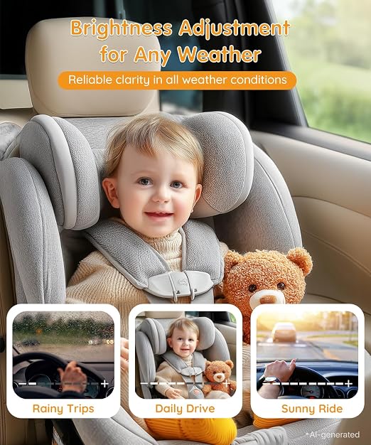 Babyvue™ HD Baby Car Camera Monitor