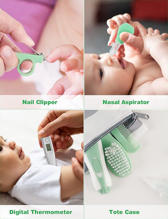OTTOLIVES™ Baby Healthcare & Grooming Kit (24-Piece)