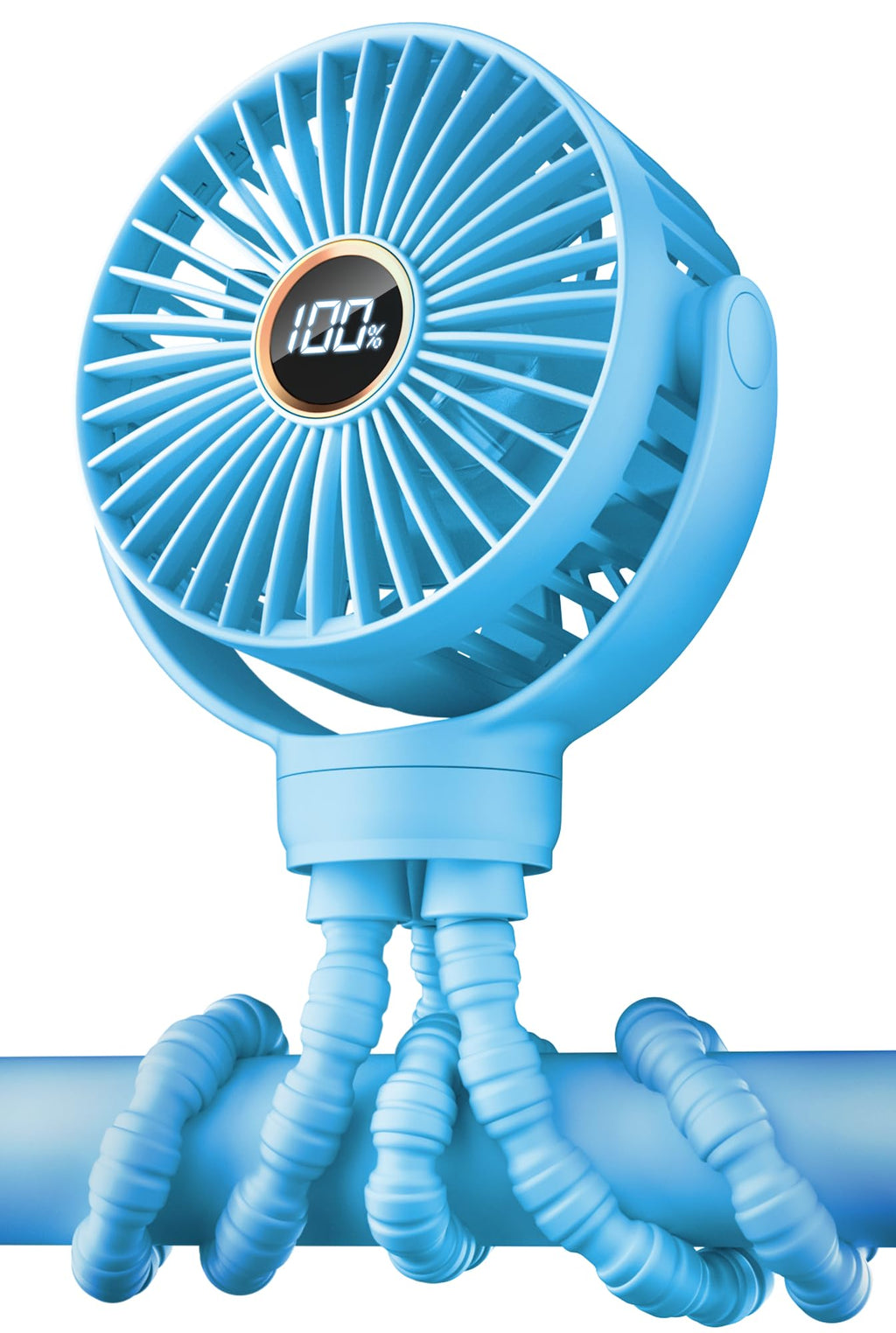 Portable Stroller Fan with LED Display