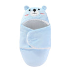 Newborn Baby Swaddle Blanket with Cartoon Design