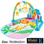 Baby Activity Play Gym & Musical Fitness Mat