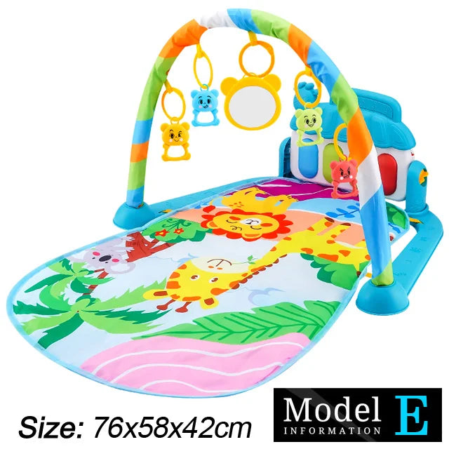 Baby Activity Play Gym & Musical Fitness Mat