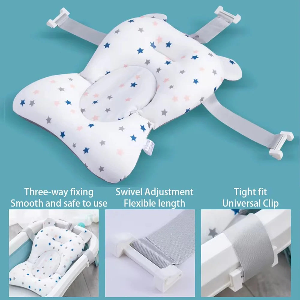 Baby Bath Seat Cushion Adjustable Support Pad
