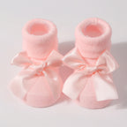Bow Accent Baby Ankle Socks
