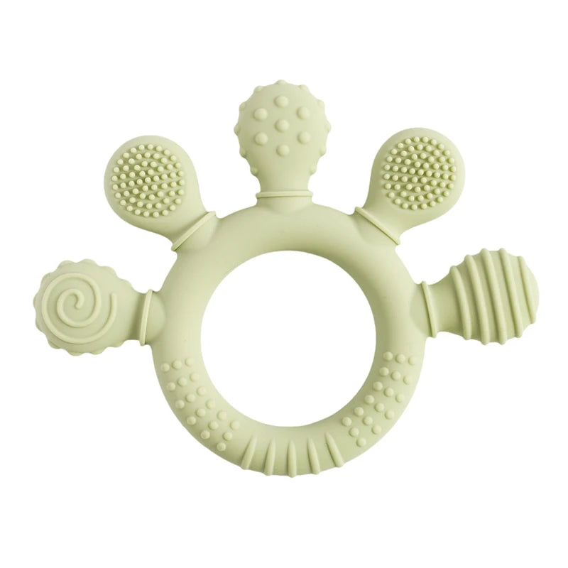 Silicone Baby Teether Ring