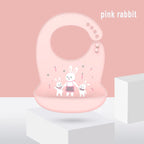 Cute Waterproof Silicone Baby Bib