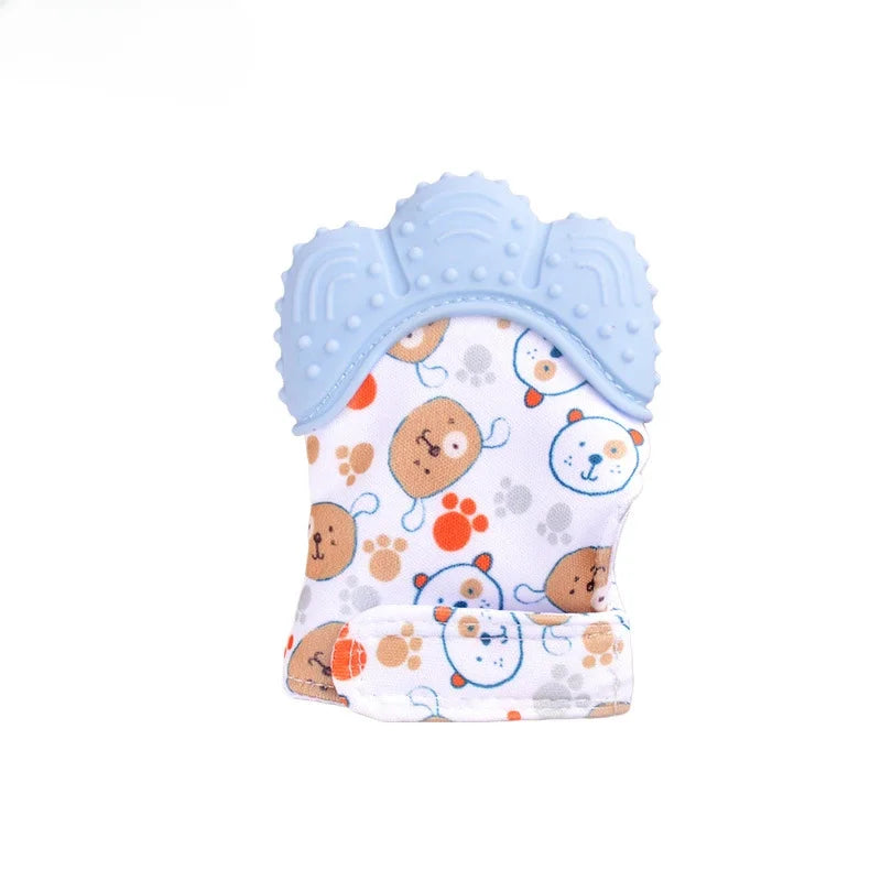 Baby Teething Mitten & Chew Glove