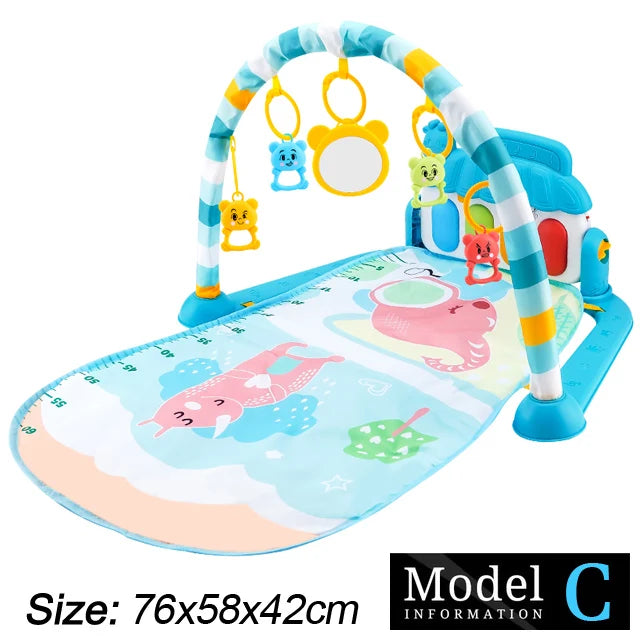 Baby Activity Play Gym & Musical Fitness Mat