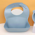 Adjustable Silicone Baby Feeding Bib