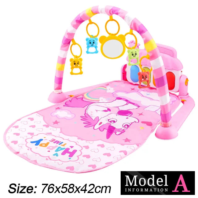 Baby Activity Play Gym & Musical Fitness Mat