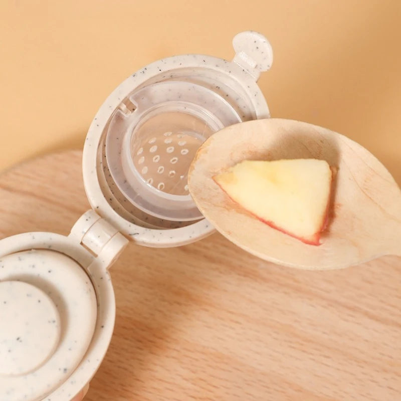 Silicone Fruit Feeder & Mini Freezer Tray Set