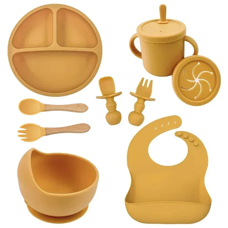 Silicone Baby Feeding Set