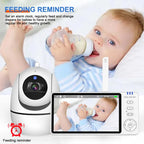 5-Inch Video Baby Monitor with PTZ Camera